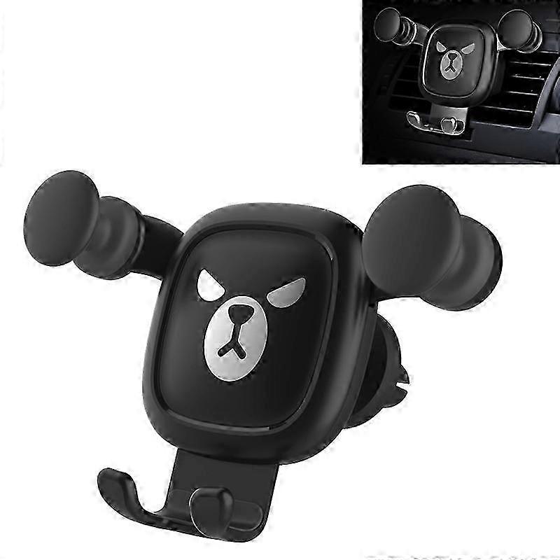 Car Phone Holder with Angry Bear Gravity Vent Clip