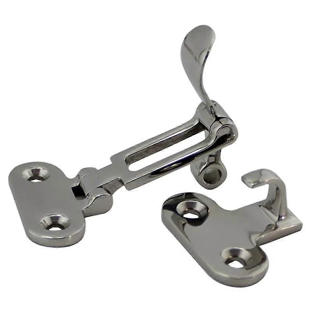 Marine locking device made of stainless steel 316, lockable toggle clamp, holddown fastener, marine hatch locking box