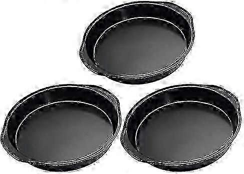 Tebery 8" Non-Stick Round Cake Pan - 3-Piece Set