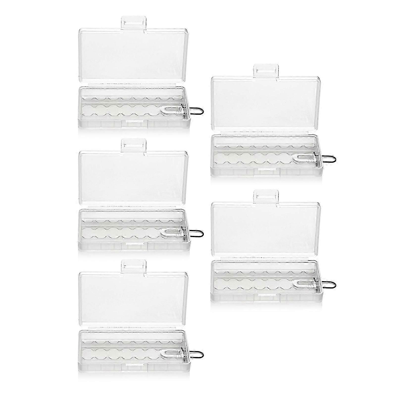 8 Slot 3A Battery Storage Box Compact Holder for Home and Travel Use with