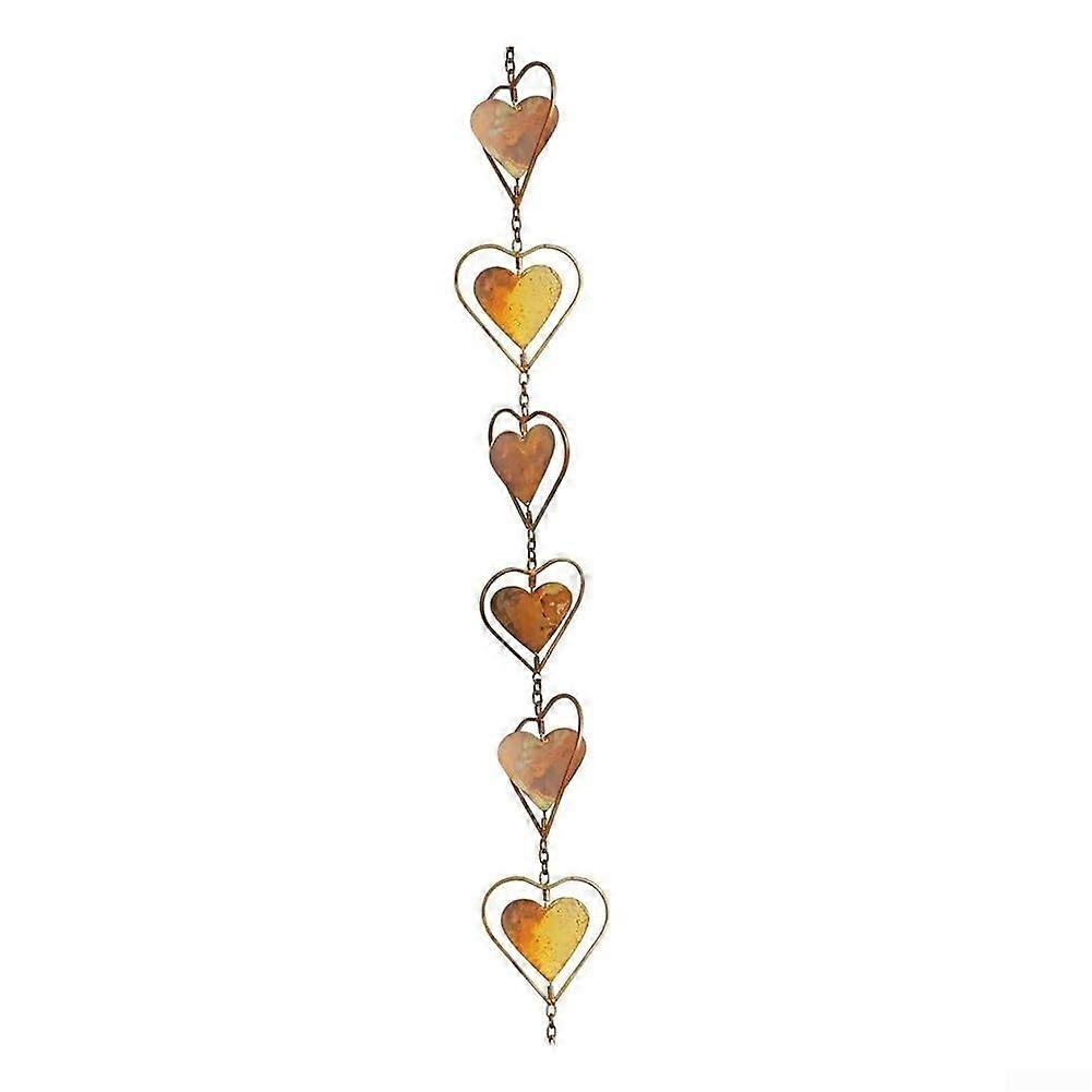 Decorative Rain Chain, Rain Catcher Chain, 100cm long Water feature or downpipe(Love)