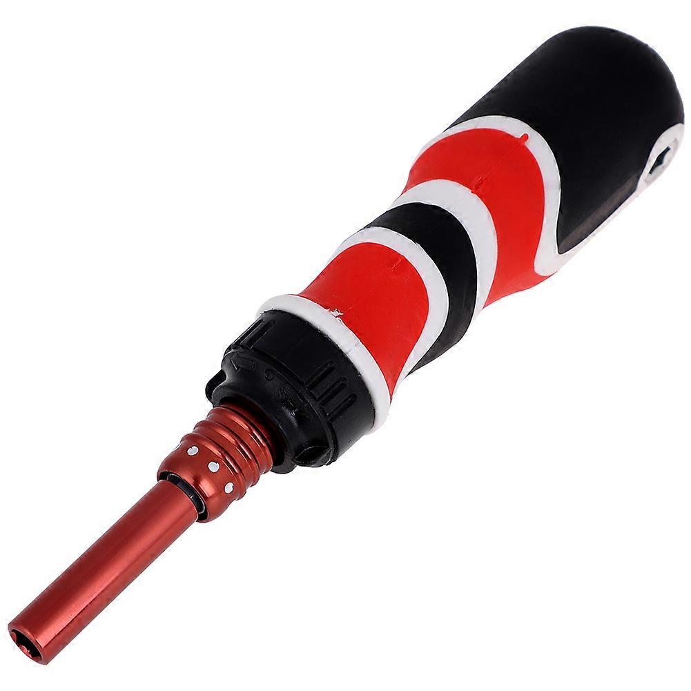 Adjustable Telescopic Ratchet Screwdriver 180-250mm Magnetic Tool
