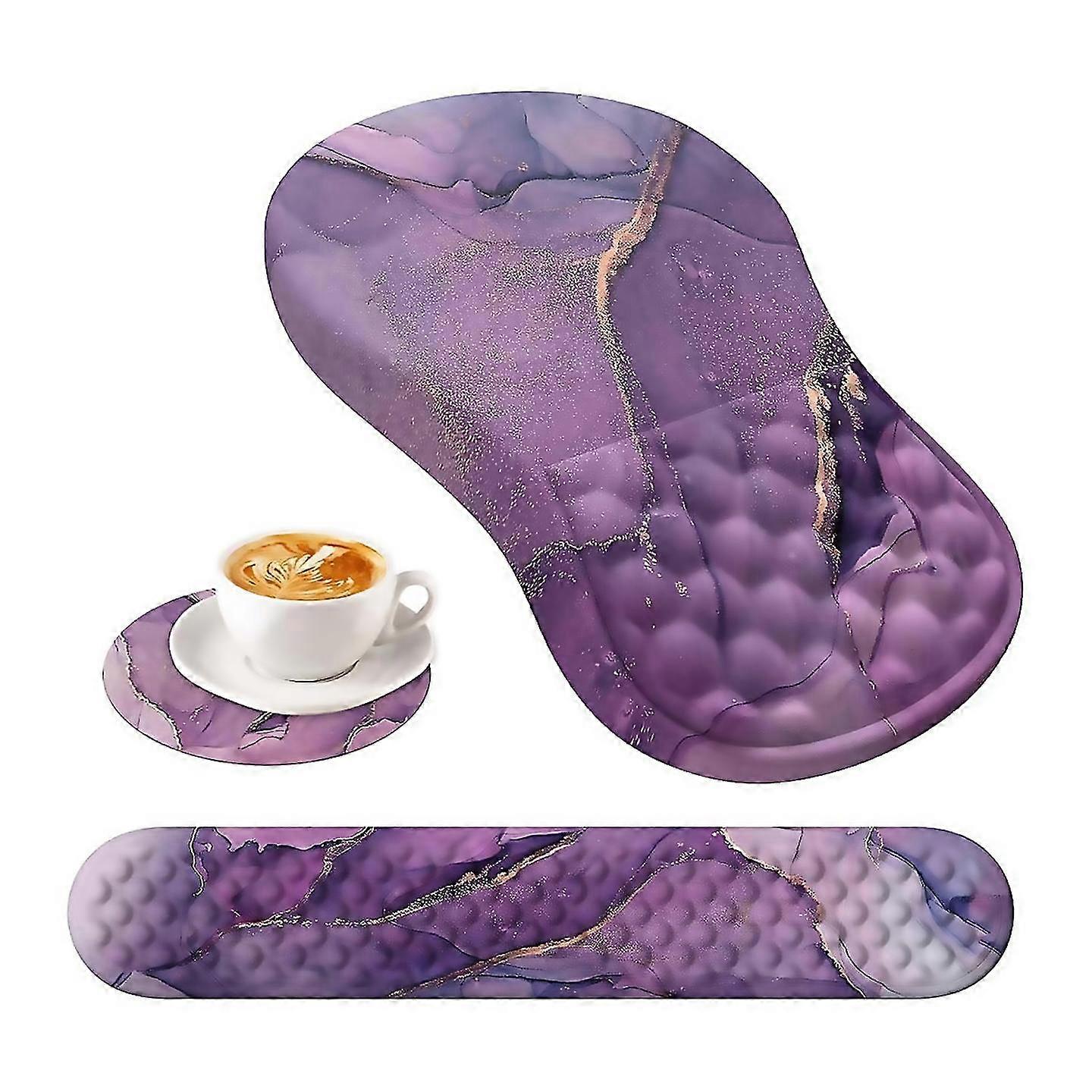 For 3 Pcs With Wrist Rest And Keyboard Pad Set