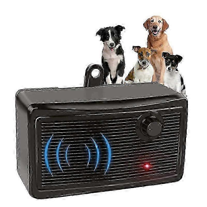 Anti Barking Device,Bark Control Device,Sonic Bark Deterrents,Bark Box Outdoor Device with Adjustable Ultrasonic Level Control Safe for Anyone Dog