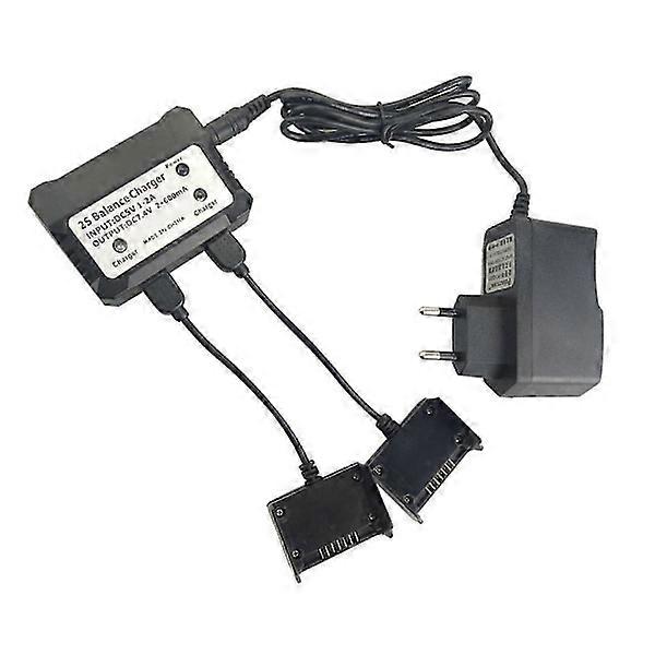 2-in-1 Lipo Akku 2S 7,4 V Balance Ladegerät für MJX Bugs 3 Pro B3pro[HK]