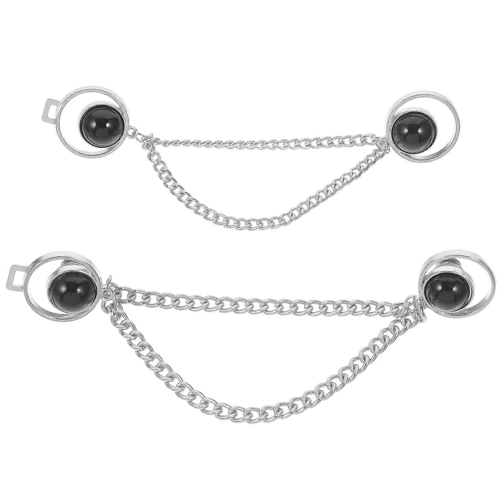 Pant Waist Tightener Jeans Button for Decoration 2Pcs Durable Waist Extender
