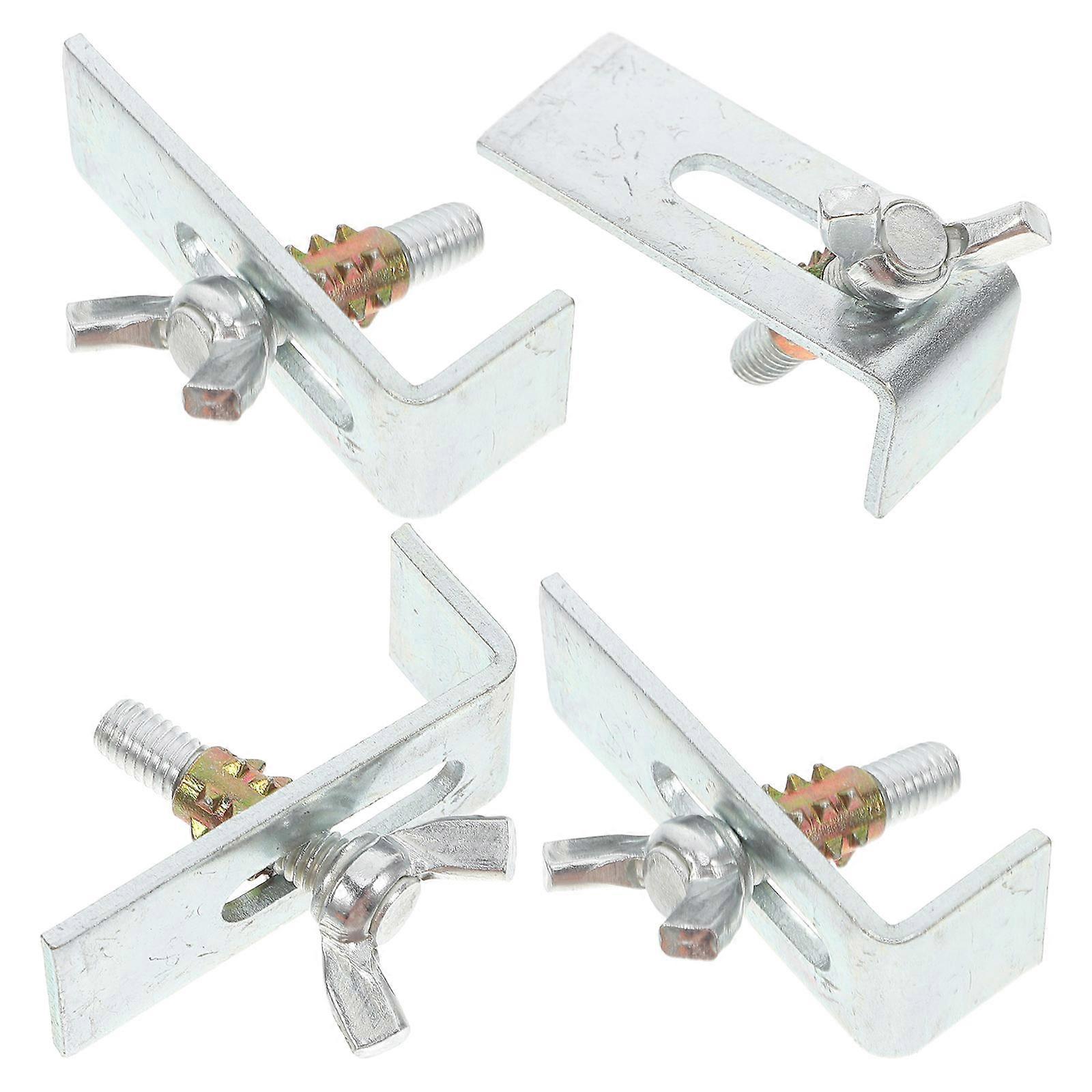Heavy-Duty Sink Mounting Brackets for Undermount Basin Installation 4Pcs