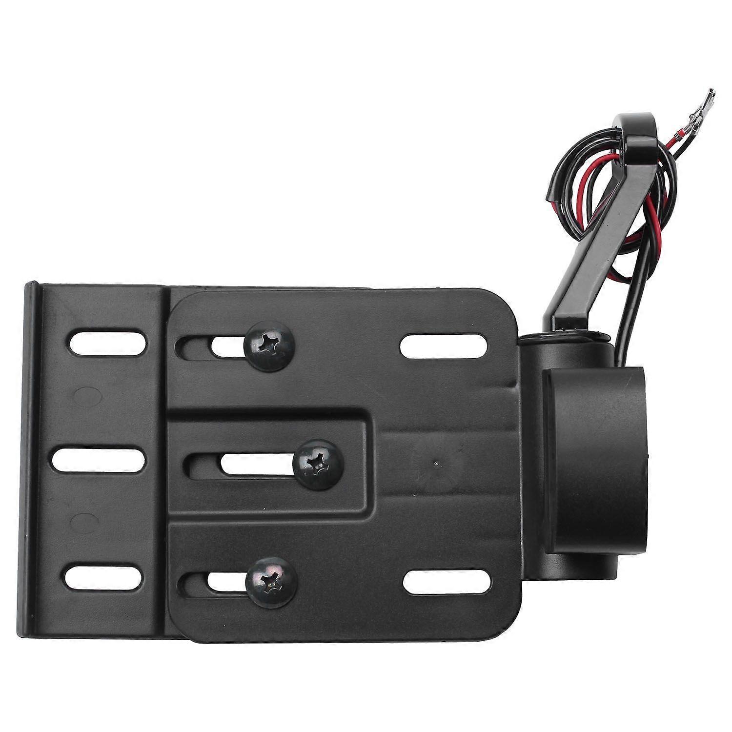 Motorcycle Telescopic Folding LED Light Side Mount License Plate Holder with LED Light for Fat Boy