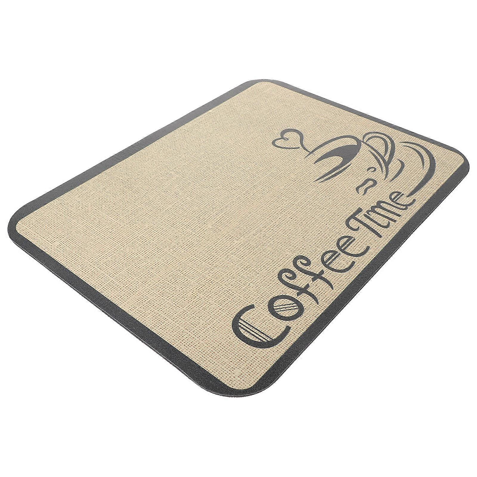 Counter Mat for Kitchen Use Absorbent Dish Drying Mat Non Slip