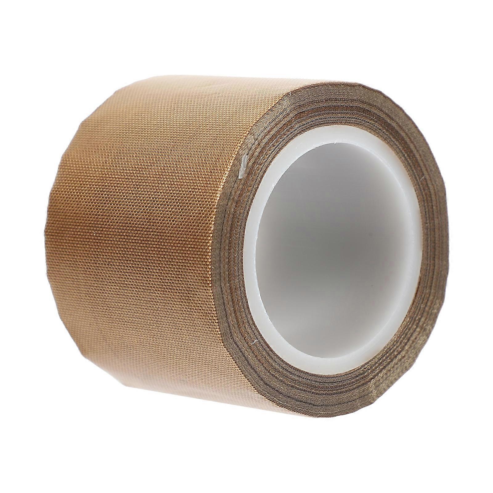 High Temperature Adhesive Tape for Home Use Brown Glass Fibre Cloth 25mm x 50m