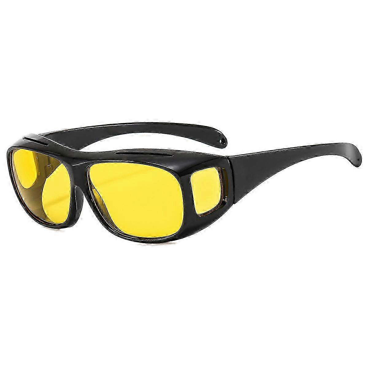 Polarized Night Vision Glasses for Enhanced Clarity and Glare Reduction Suitable for All Drivers