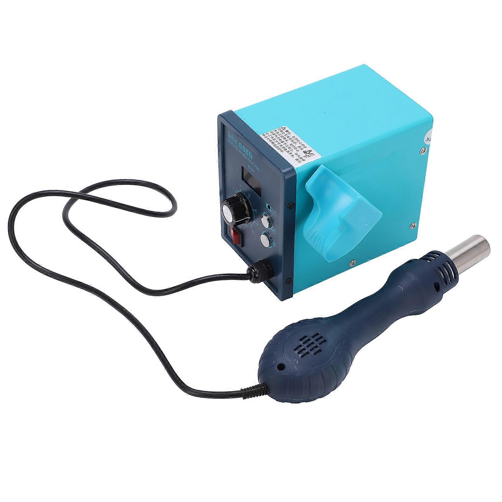 SBK858D 550W 2-in-1 Hot Air Desoldering Station LED Display
