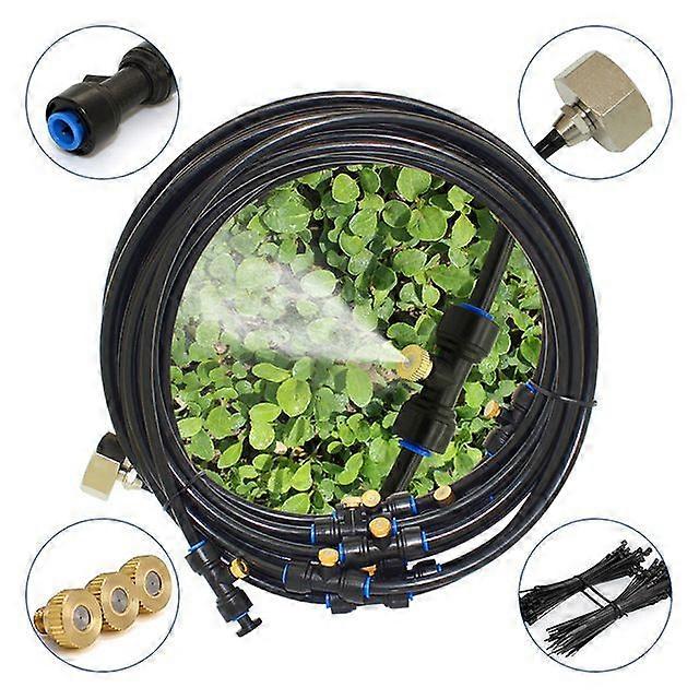 Irrigation Kit Misting System,12M Outdoor Misting Irrigation System,Patio Mister