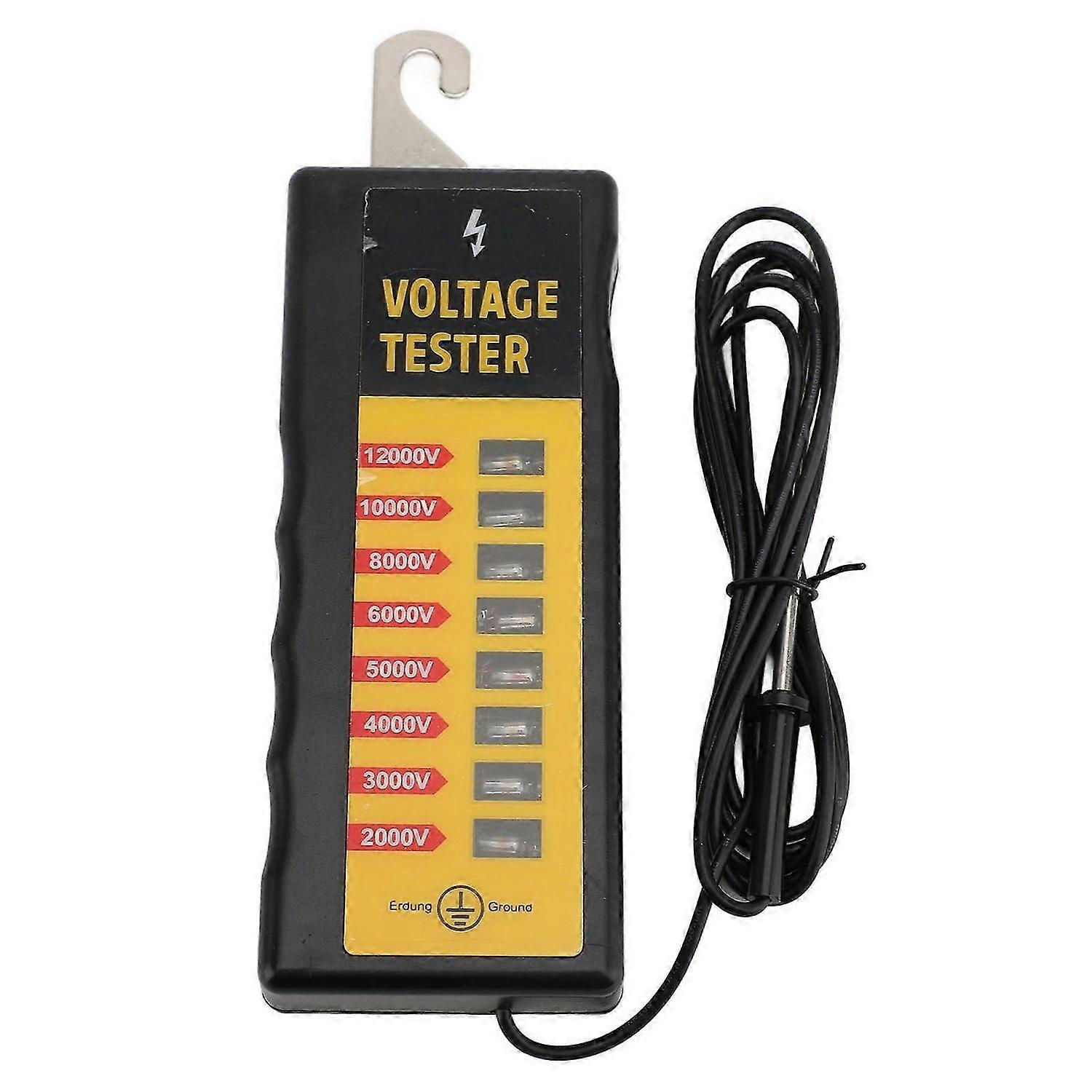 2025 Latest Model Electric Fence Voltage Tester with 8 Indicator Lights