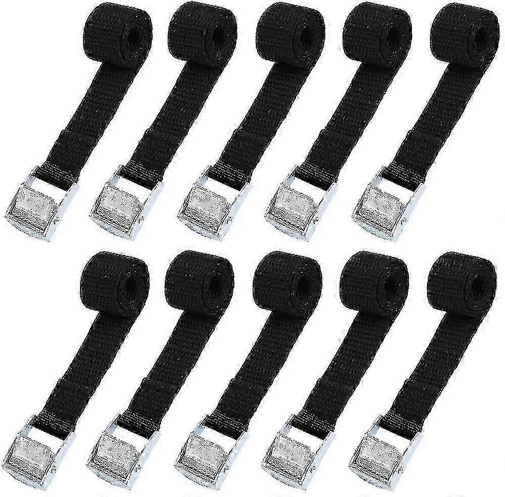 Fixing strap for bike carrier 10pcs heavy duty 2x39cm lashing kit load capacity 500kg