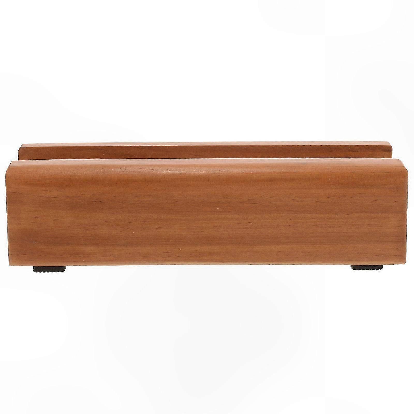 Rectangular Solid Wood Floor Mirror Stand for Interior Design