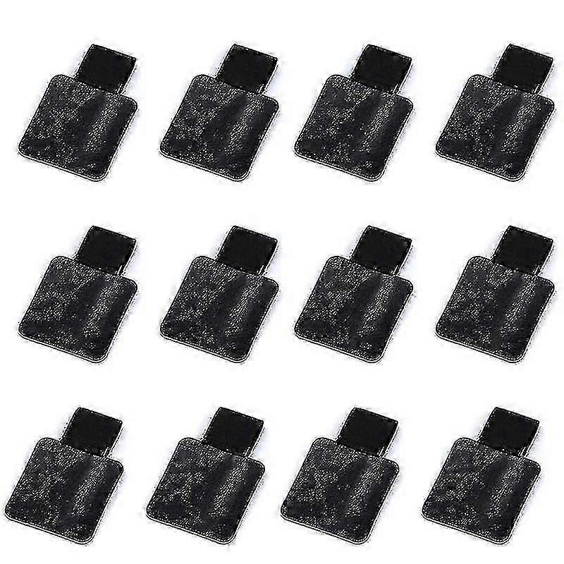 12 حزمة حامل حلقة القلم ، ذاتية اللصق حامل القلم قلم رصاص حلقة مرنة ل ، المجلات ، التقاويم (bl