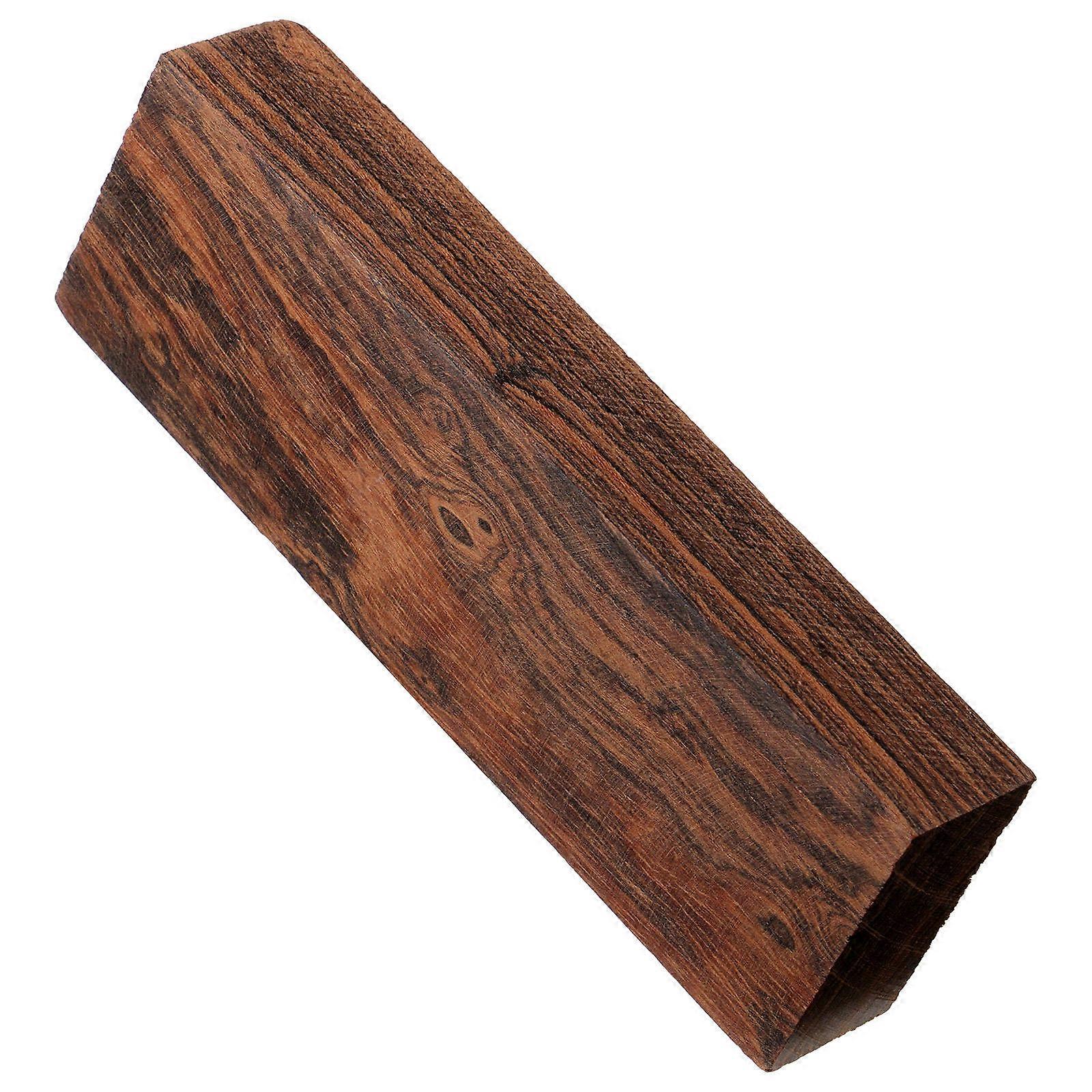 DIY Crutch Handle Grip Wood Block for Craft 2Pcs Wooden Making Material
