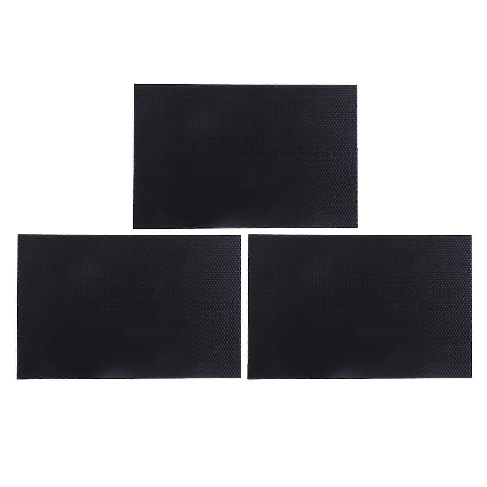 3Pcs Beeswax Foundation Plastic Beehive Wax Foundation Beekeeping Tool Equipment