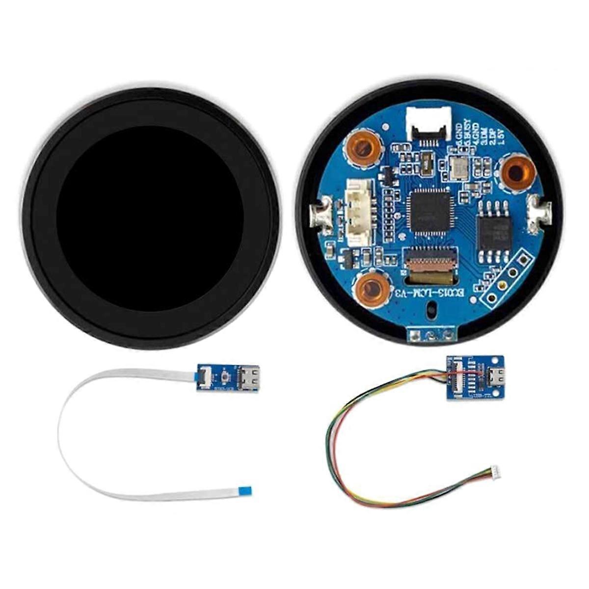 1.28Inch LCD Display Module 240x240 Knob Screen LCD Display 4PIN DC5V, Without Touch