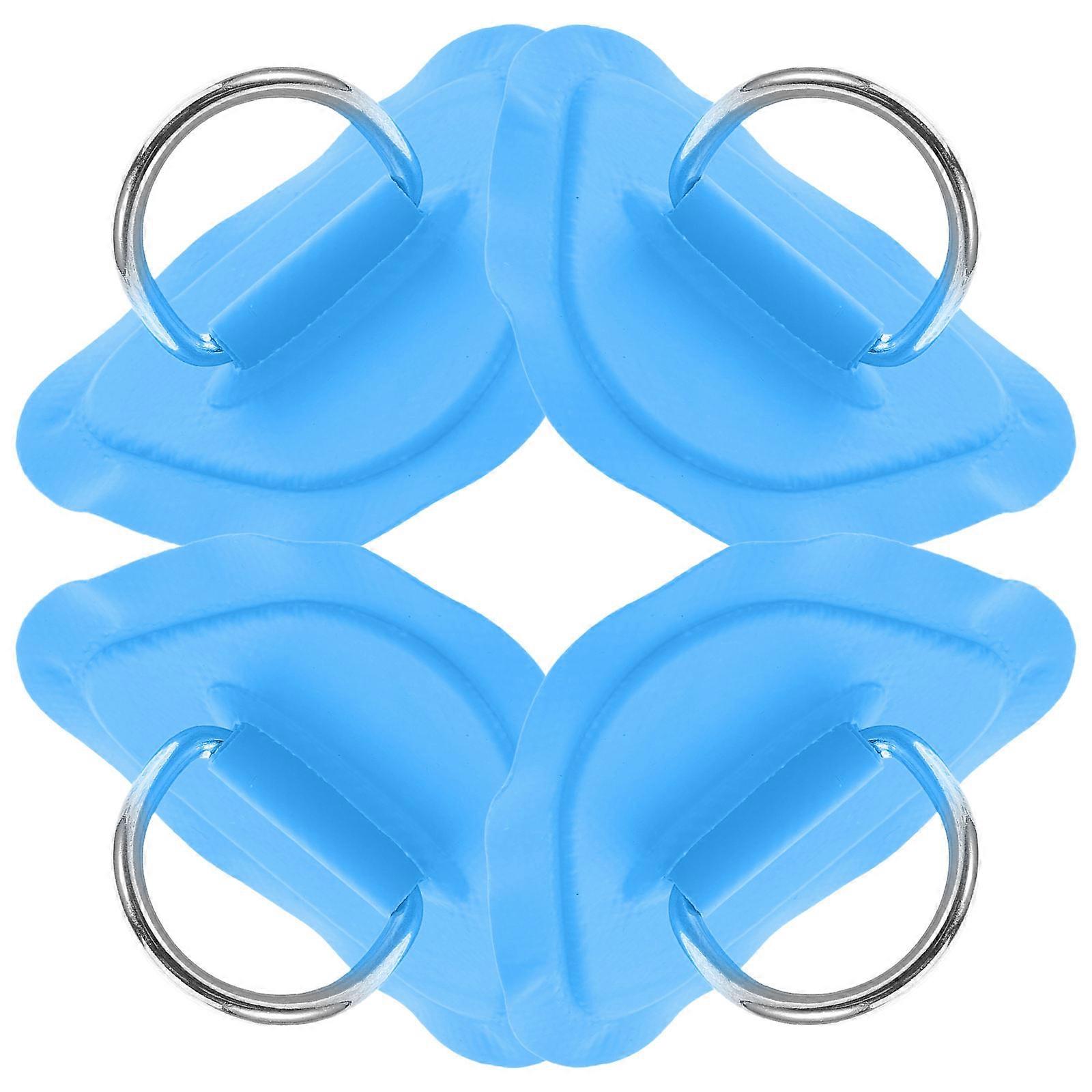 Kayak D-Ring Patch Paddle Board Accessory for Fixing Cord D Buckles 4Pcs