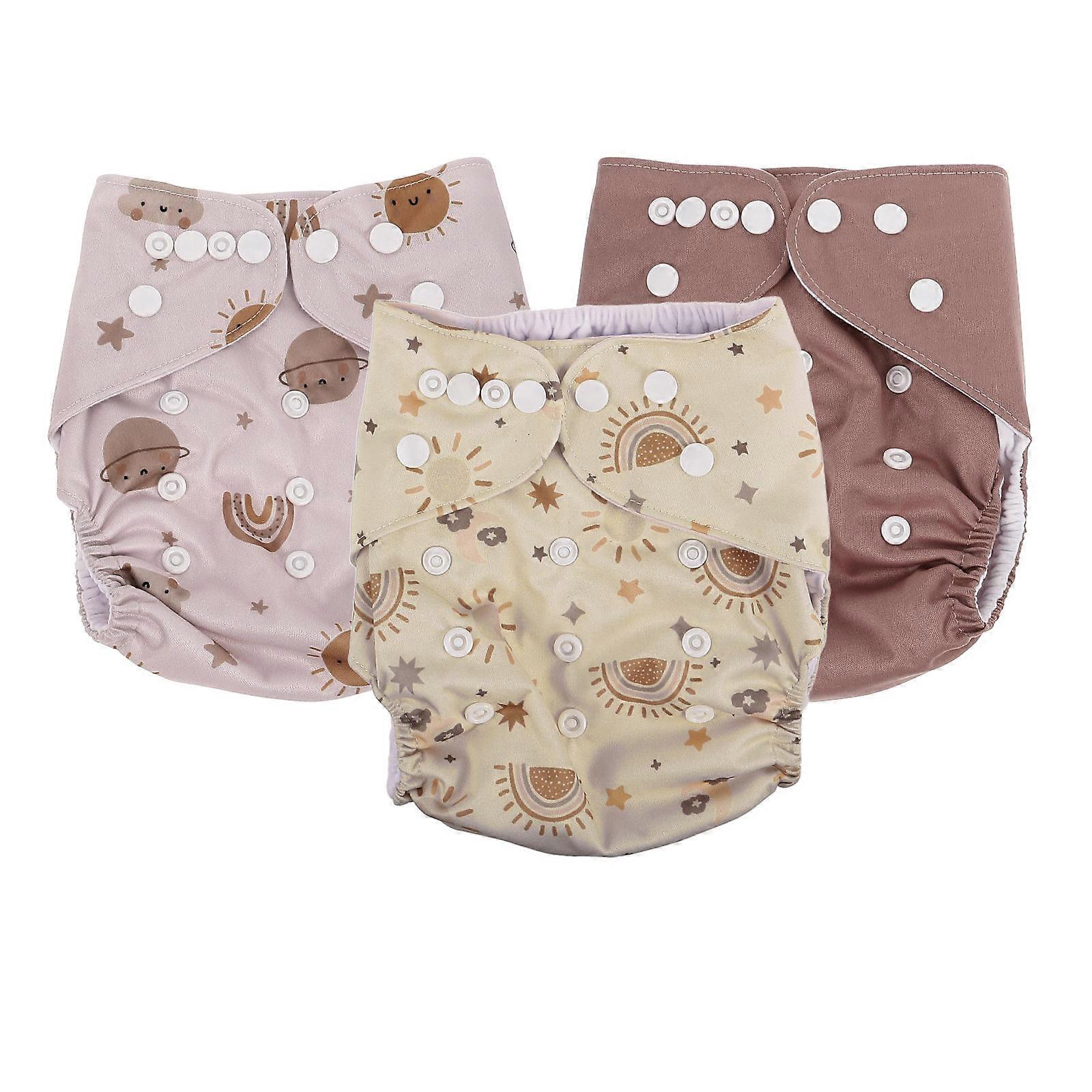 Cloth Diapers For Newborn Babies With Adjustable Size And Breathable Material 1Pack