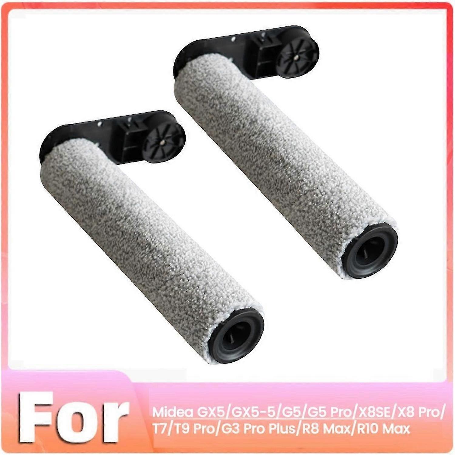 2PCS Roller Brush for GX5/GX5-5/G5 Pro/X8SE/X8 Pro T7/T9 Pro/G3 /R8 Max/R10 Max Floor Scrubber Acces