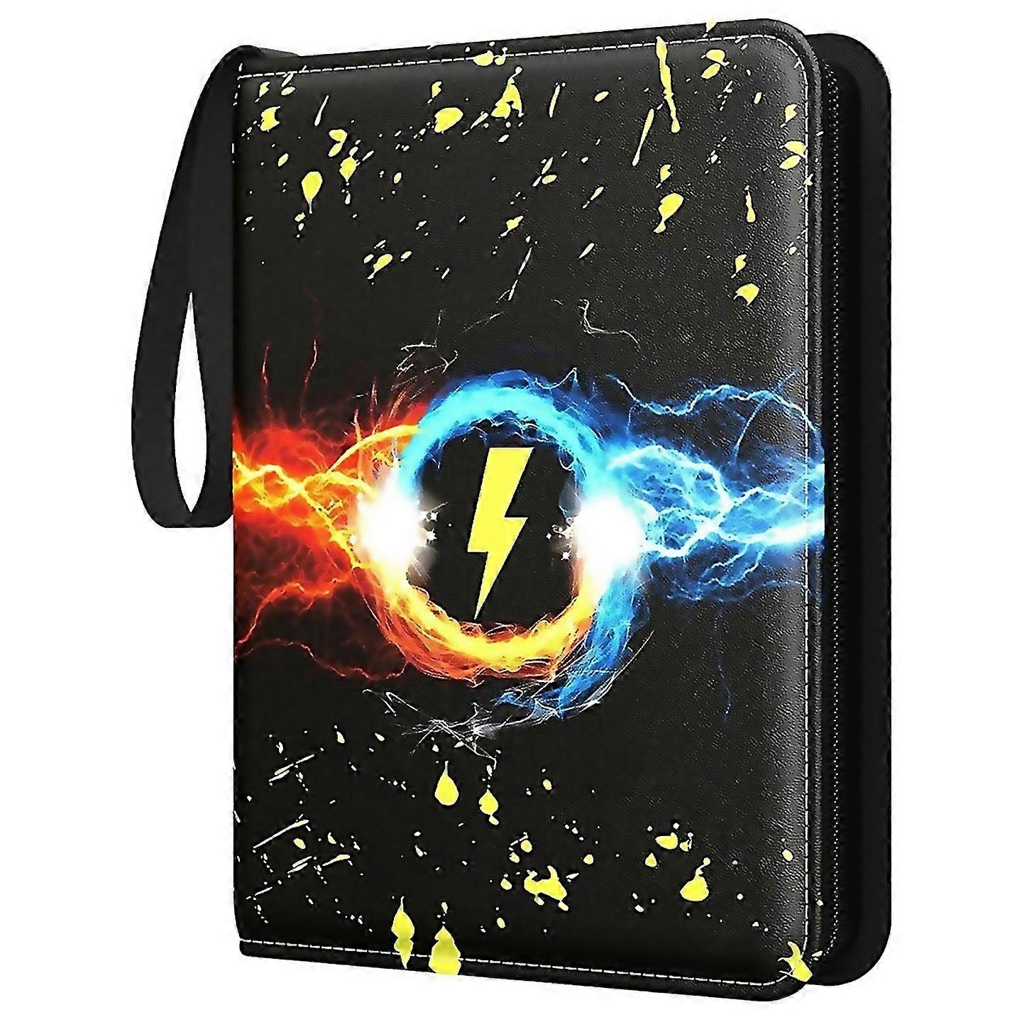 For Trading Card Binder With Sleeves 400 Double Sided Pocket Trading