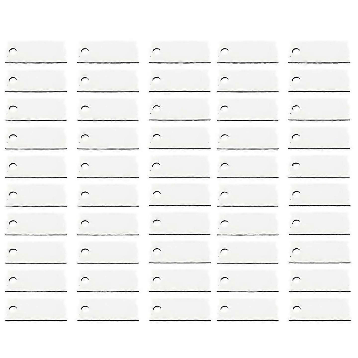 For 50pcs Sublimation Name Plates Holder Blanks For