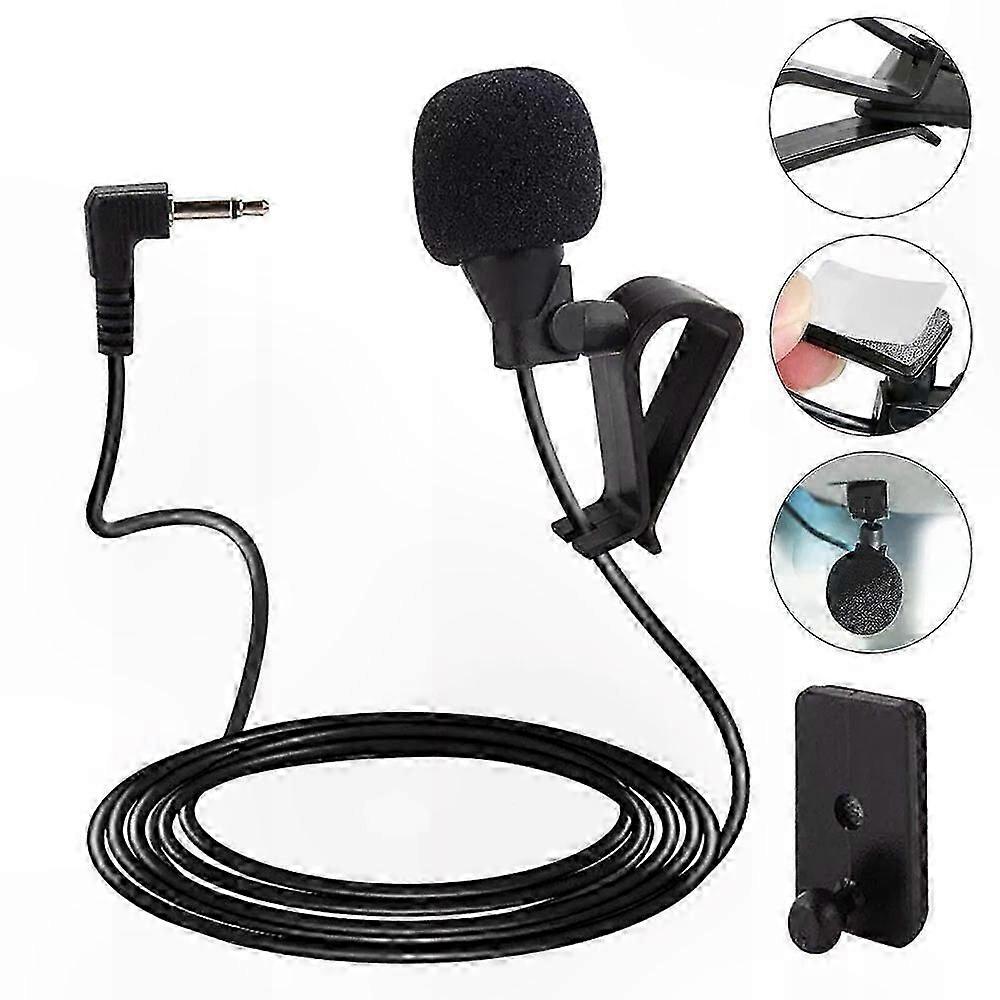 2.5mm Jack Mini Microphone for PC, Car Stereo, Bluetooth Audio Devices