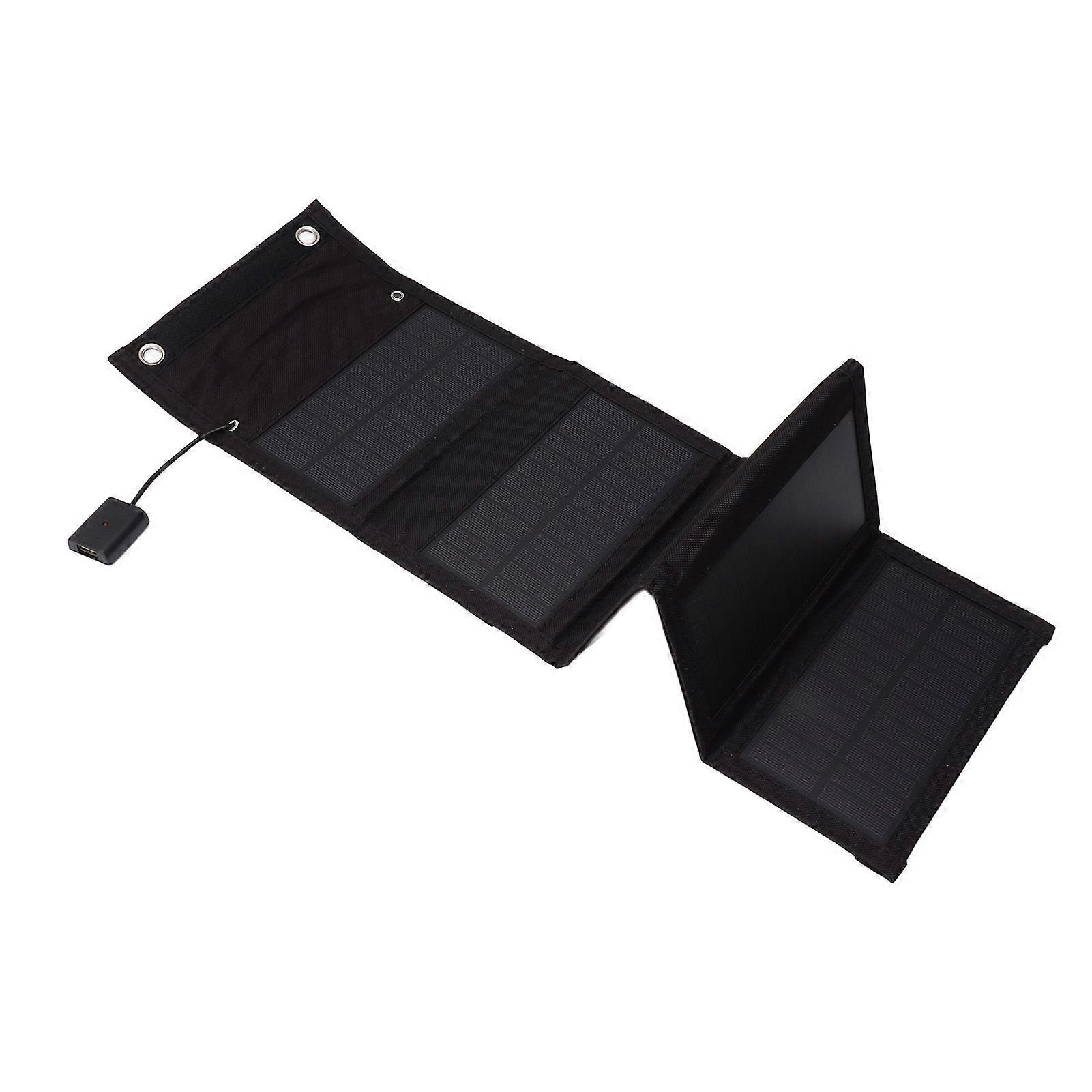20W Solar Folding Bag Charger 5V USB Output IP65 Waterproof Portable Solar Panel Power Bank for Outdoor