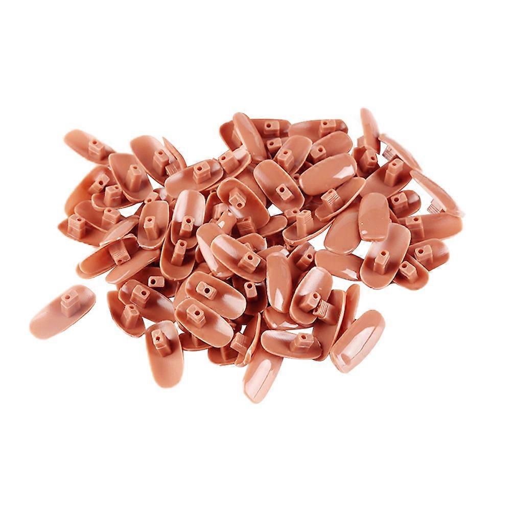 Manicure Practice Finger Tips Nail Art Practice Tool with 200Pcs for Home Use
