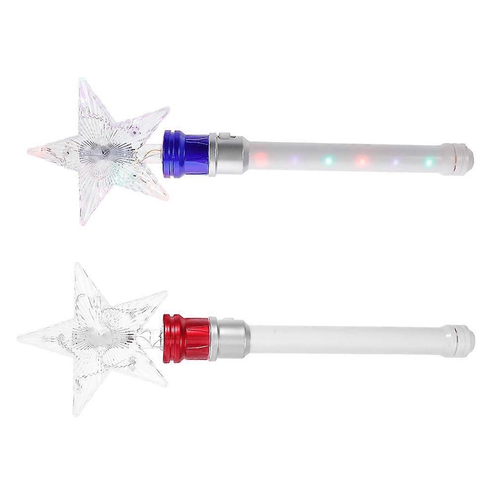 LED Star Wand Light Up 10Pcs Rotating Glow Wands for Kids Party