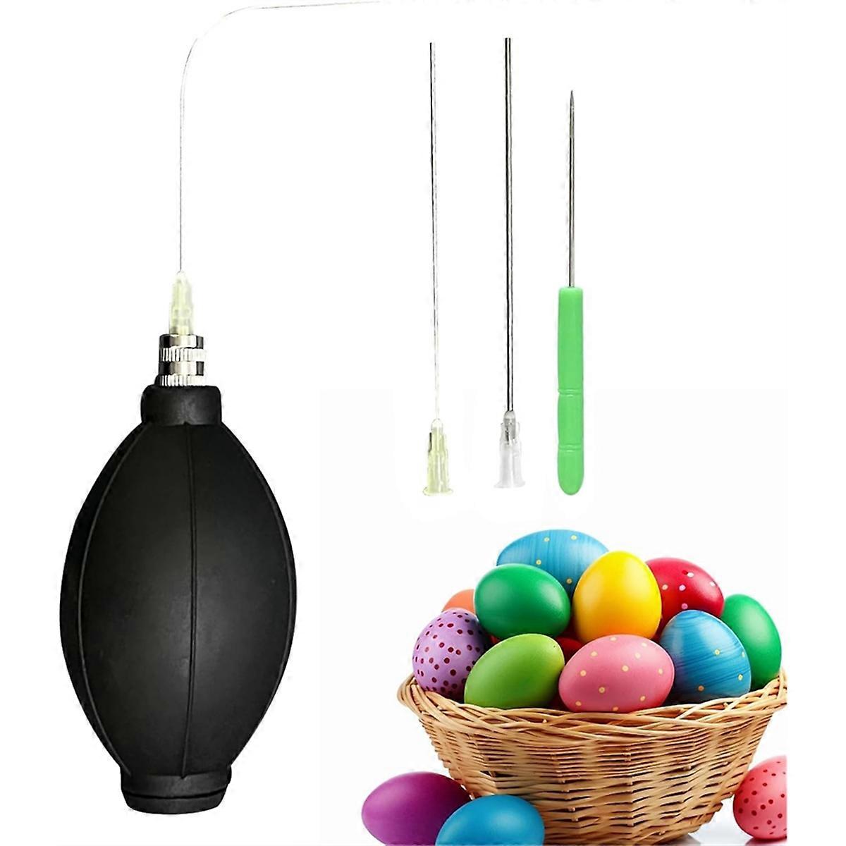 Egg Blower Kit, Easter Piercing Tool,Craft Drill for Hollowing Eggs, Manual Operated, Easy-Grip Hand