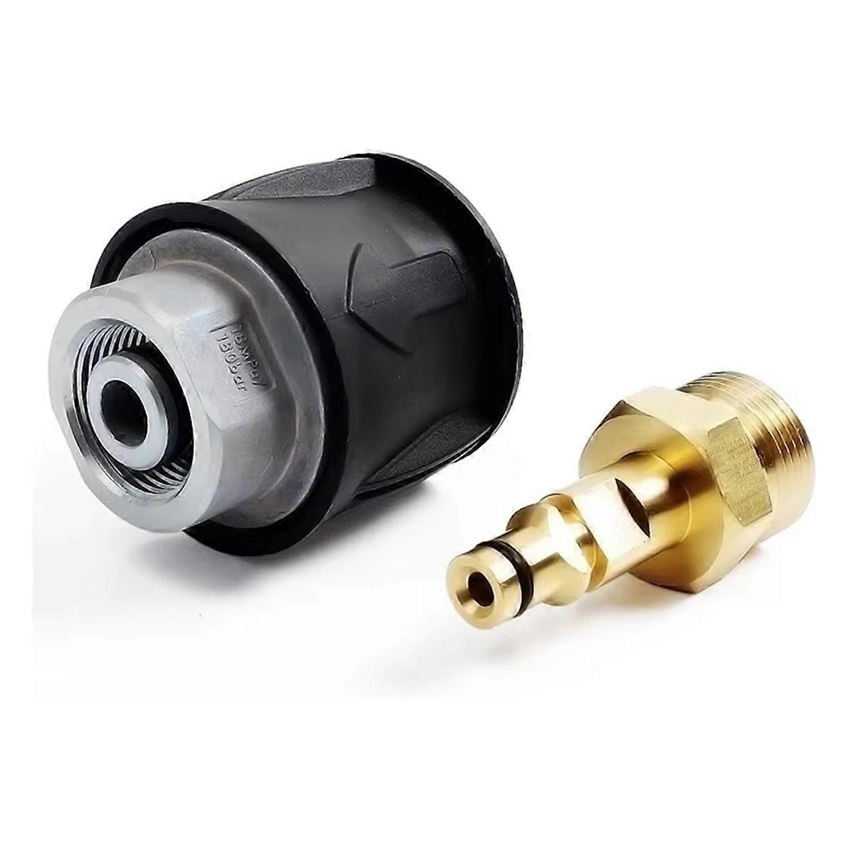 High Pressure Washer Quick Connect Adapter for K2-K7 Serie M22 14MM Fitting Hose Connector Quick Rel