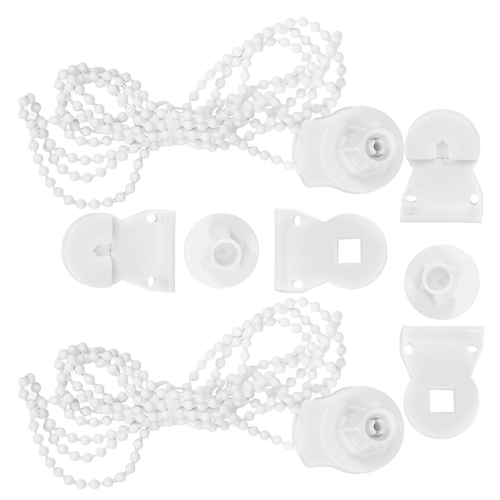 Curtain Repairing Parts Roller Blind Fitting Replacement 4Sets for Home Use