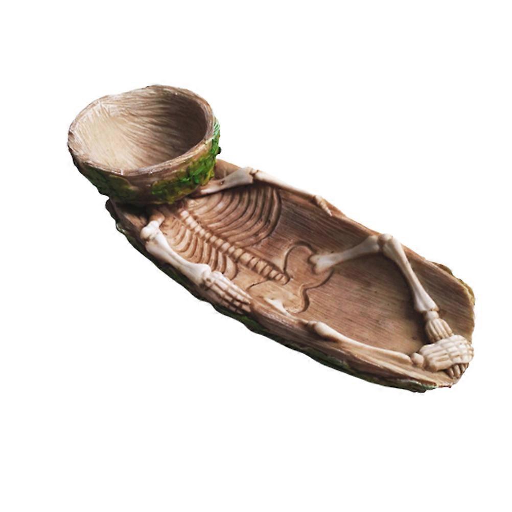 Succulent Pots Skull Shaped Resin Desktop Planter for Decor 3Pcs