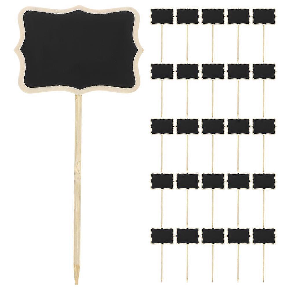 Mini Chalkboards Mini Blackboard Signs for Decoration 40Pcs Pack