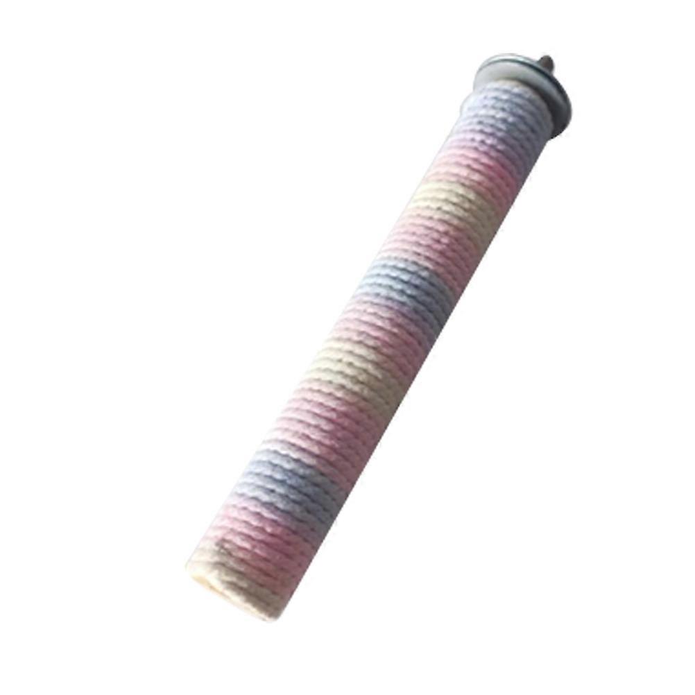 5Pcs Cylindrical Wooden Bird Perch For Cage Featuring Chewing Toy Functionality Suitable For Parrots Providing Stress Relief