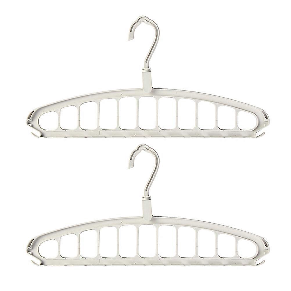 Folding Storage Hangers Clothes Drying Racks Rotatable Hangers 4Pcs