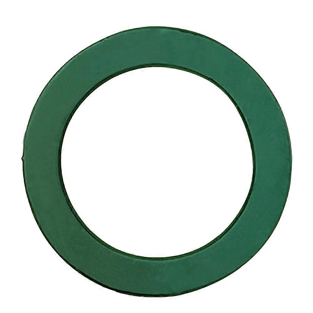 Wreath Ring Holder Plastic Decoration Tool for Wedding Use Green