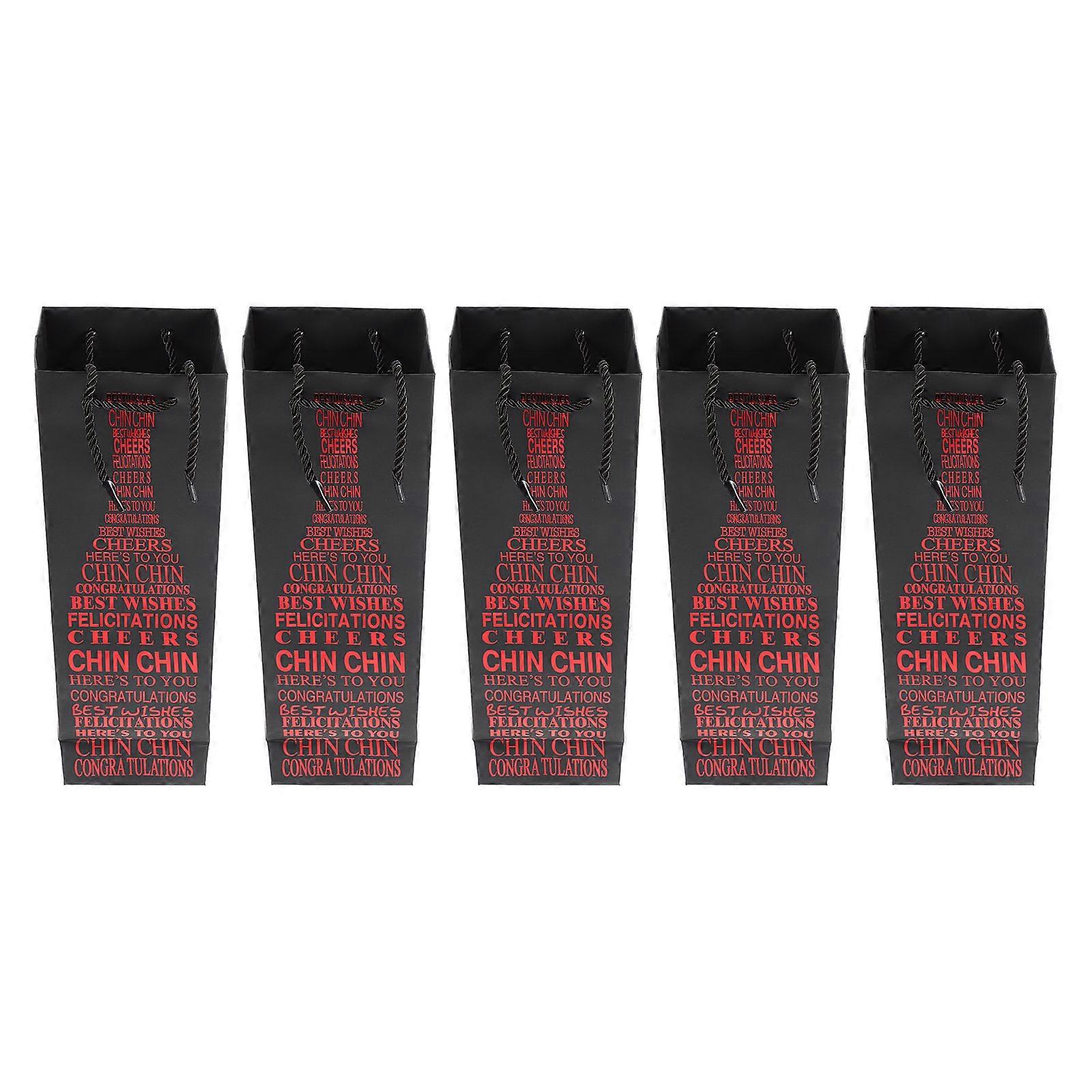 Vinpåse Papperspåsar för vinförpackning för 40 st presentförpackningar