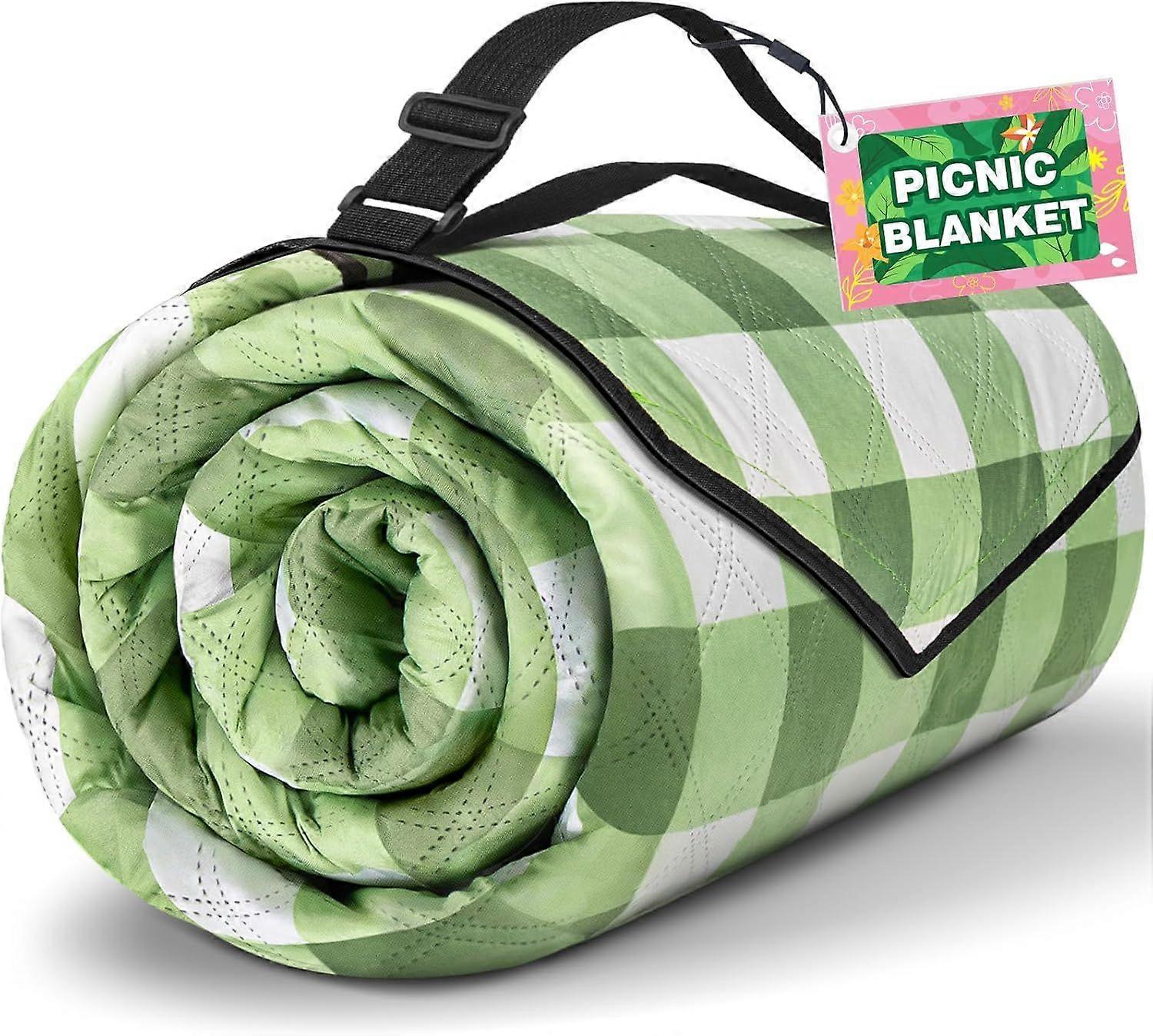 2025 Latest Model Extra Large Picnic Blanket Waterproof, 5-Layer Thick Beach