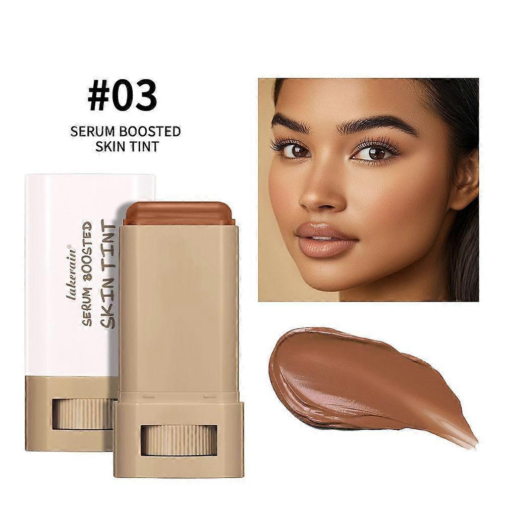 Lightweight Skin Tint Foundation Stick with Silky Texture 7 Nourishing Ingredients for Radiant Smooth Moisturizing Coverage