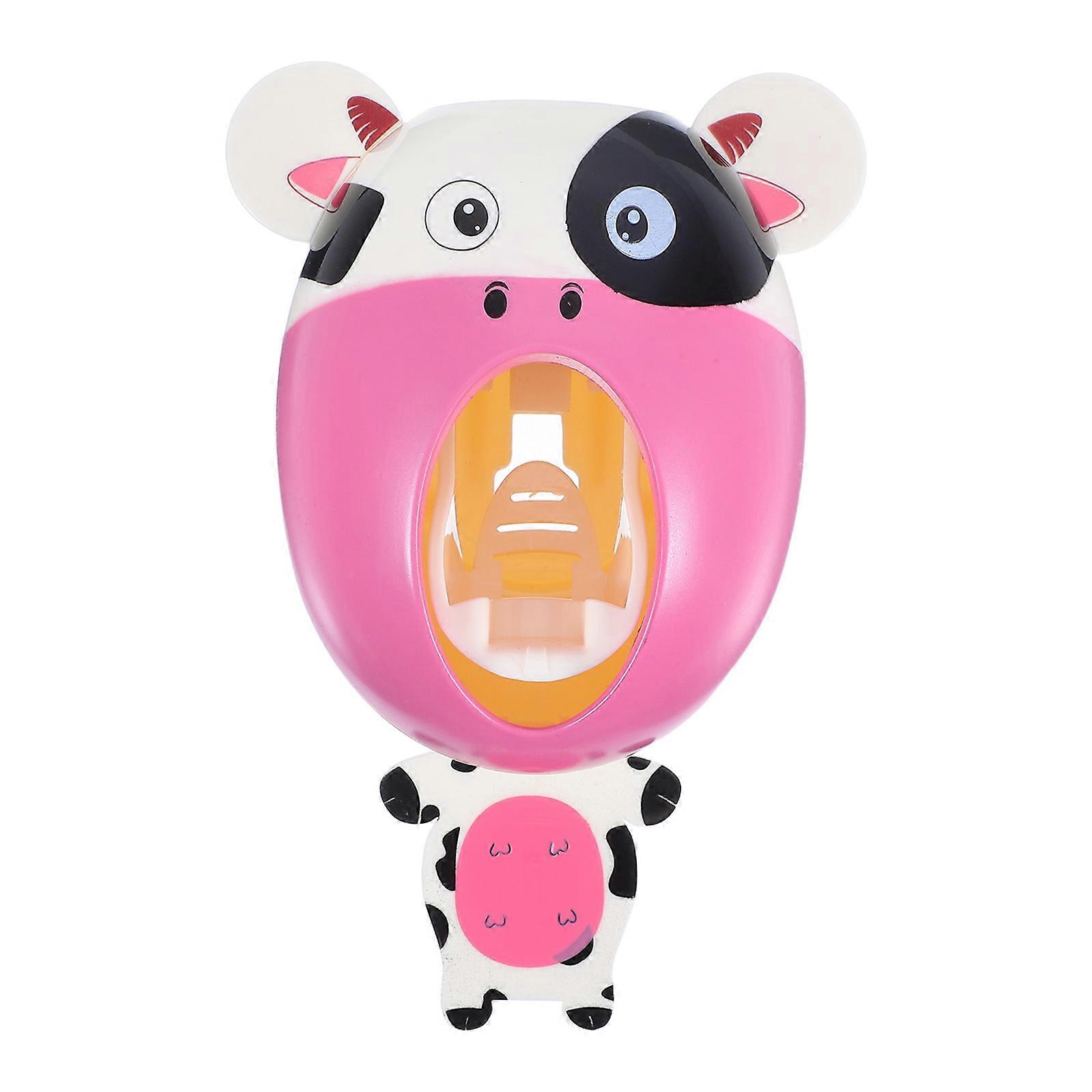 Automatic Toothpaste Dispenser Cartoon Toothpaste Dispenser for Kids 3Pcs