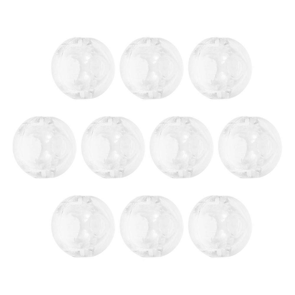 Beads Chain Crimp Stop for Blinds 10Pcs Clear Transparent Blind Replacement