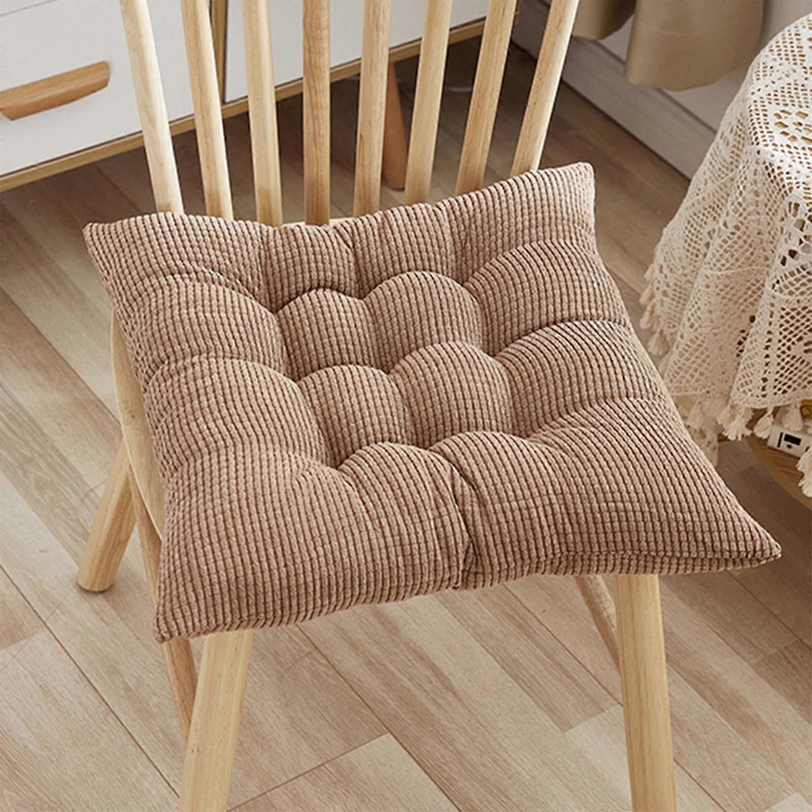 VOAVEKE Seat Cushion Compatible with Office Chair, Sofa, Windowsill - Luxurious High Feeling Futon Cushion, Net Red