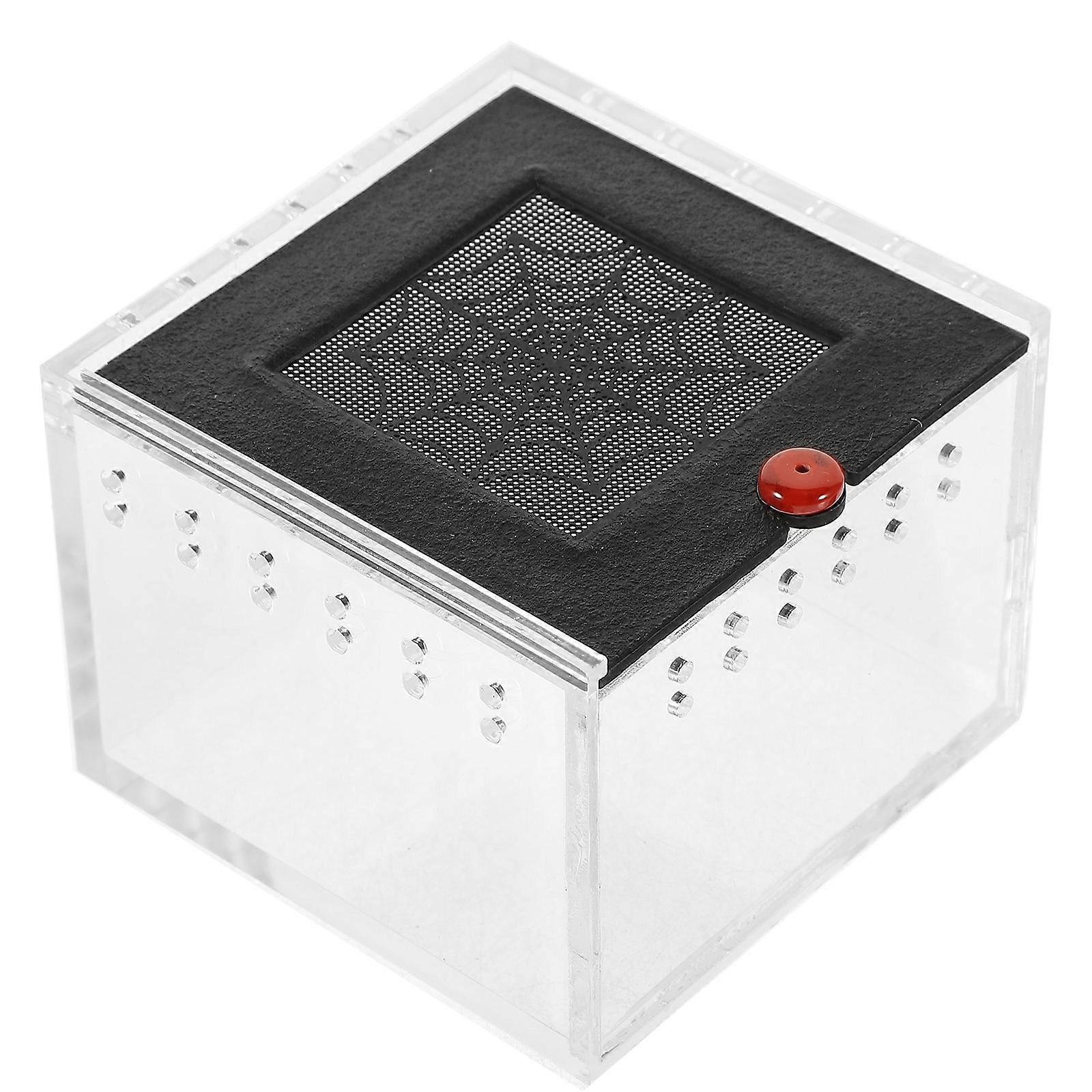 Spider Terrarium Clear Viewing Acrylic Panel for Pet Use 4Pcs