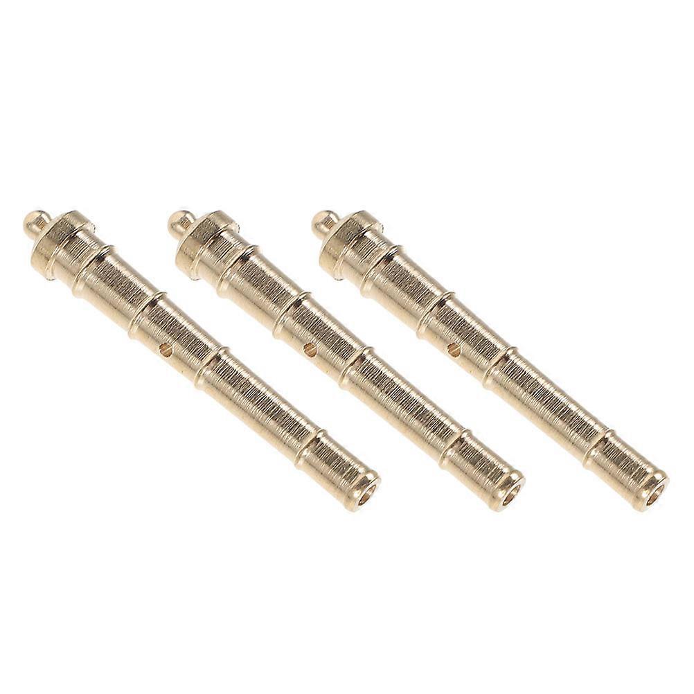 Copper Miniature Tubes Sailing Model Barrel Trucks for Decor 9Pcs Set