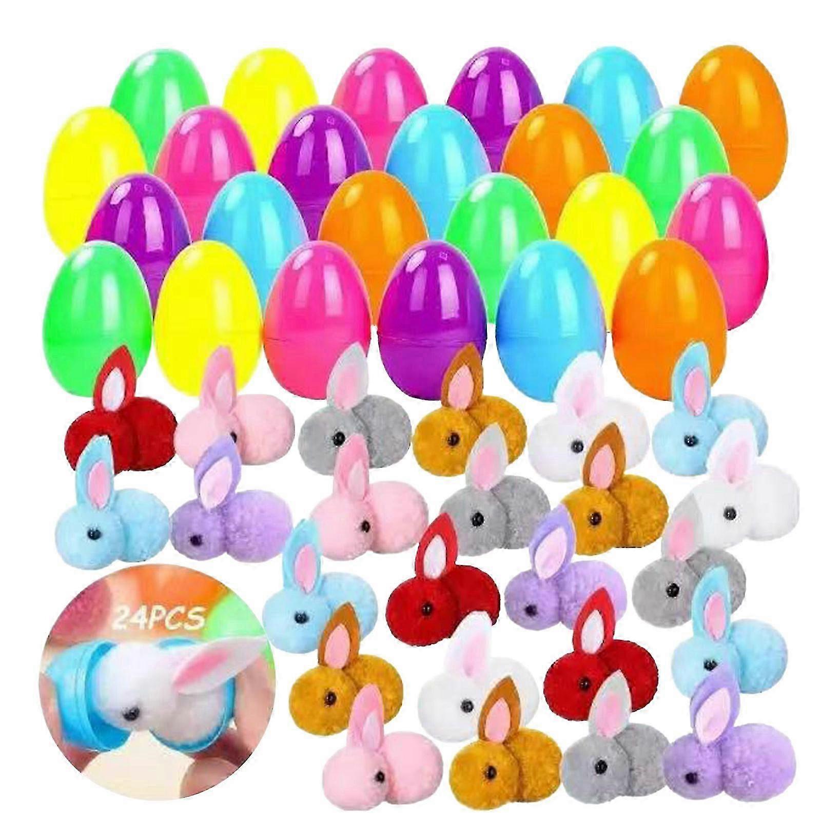 25-26 12 Prefilled Easter Eggs With Pull Back Cars